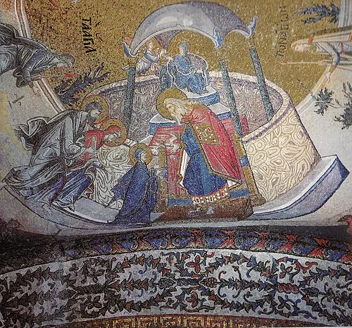 Icoana — Intrarea în Biserică a Maicii Domnului (Vovidenia)