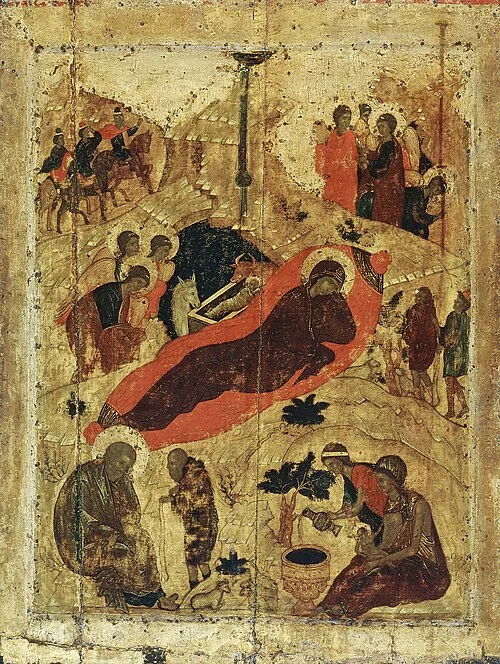 Icoana — Nașterea Domnului (Crăciunul)