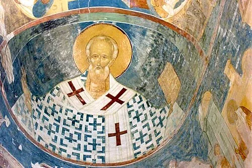 Icoana — Sf. Ier. Nicolae, arhiepiscopul Mirelor Lichiei, făcătorul de minuni